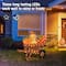 Glitzhome® 36.25" Lighted Fall Pumpkin Wheel Barrow Outdoor Decor with Warm White LED Lights